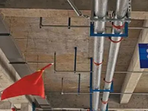 卓资管廊支架的安装方法